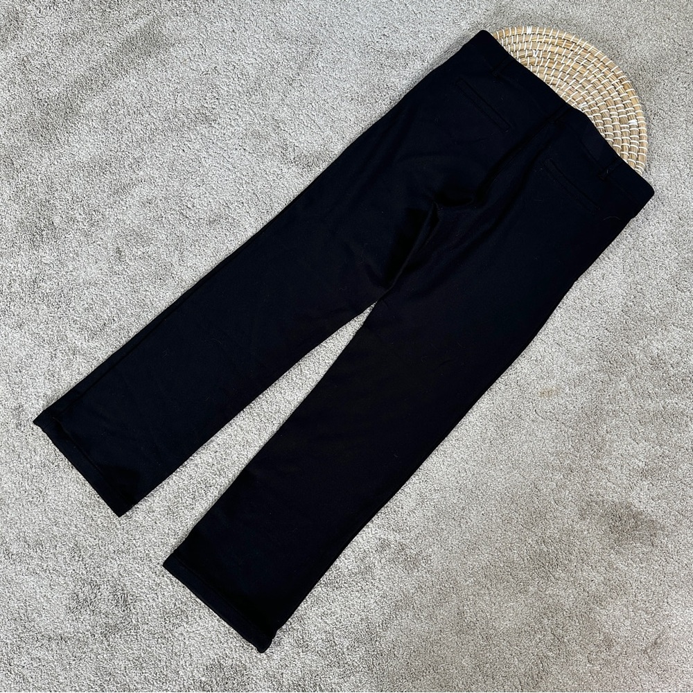Betabrand Women’s Classic Dress Pant Yoga Pants Straight Leg Stretch in Black MP - Picture 6 of 14